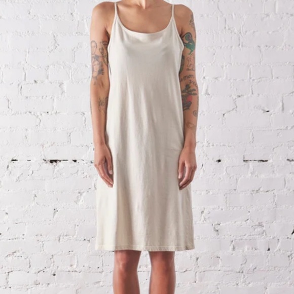 Black Crane Cami Dress in cloud - Picture 1 of 6